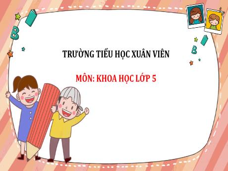 Bài giảng Khoa học 5 (Kết nối tri thức) - Bài 5: Sự biến đổi hóa học của chất (Tiết 2) - Năm học 2024-2025 - Lê Thị Quyên