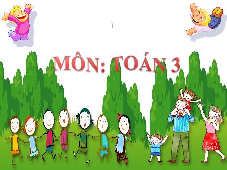 Bài giảng Toán 3 (Kết nối tri thức) - Chủ đề 6 - Bài 38: Biểu thức số. Tính giá trị của biểu thức số (Tiết 1) - Năm học 2024-2025 - Trần Thị Mai Hương